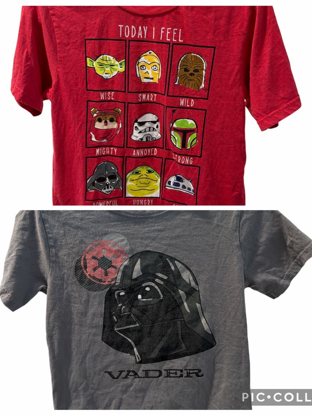 STAR WARS Kids Tees Size 9-12